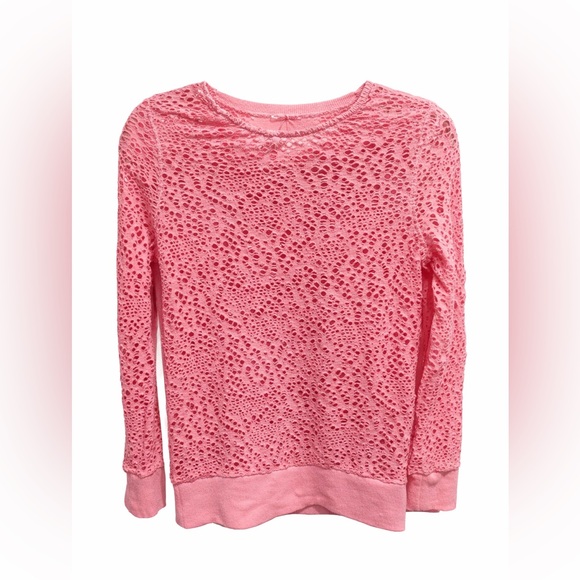 We The Free Sweaters - ❤️We The Free Coral Lace Knit Sweater Top XS Boho